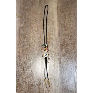 Vintage El Zaribah Phoenix AZ 1986 Paul‎ N Younker Bolo Tie Potentate